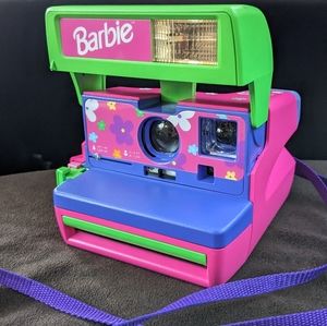 TESTED Vintage Barbie Polaroid Camera